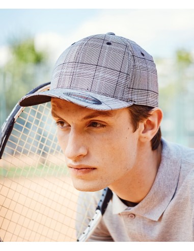 FLE-6196-Flexfit Glen Check Cap